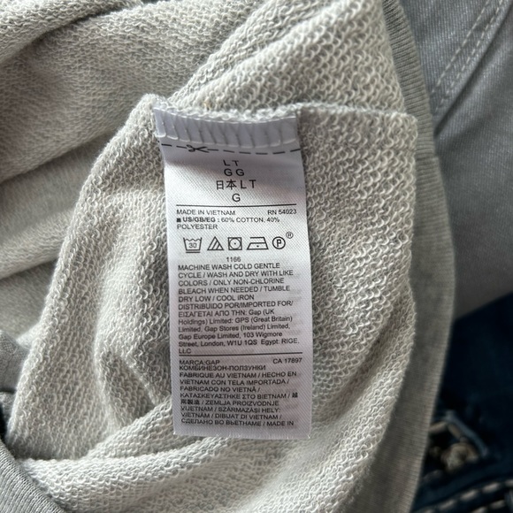 NWT Gap sweatshirt dress - Picture 2 of 4
